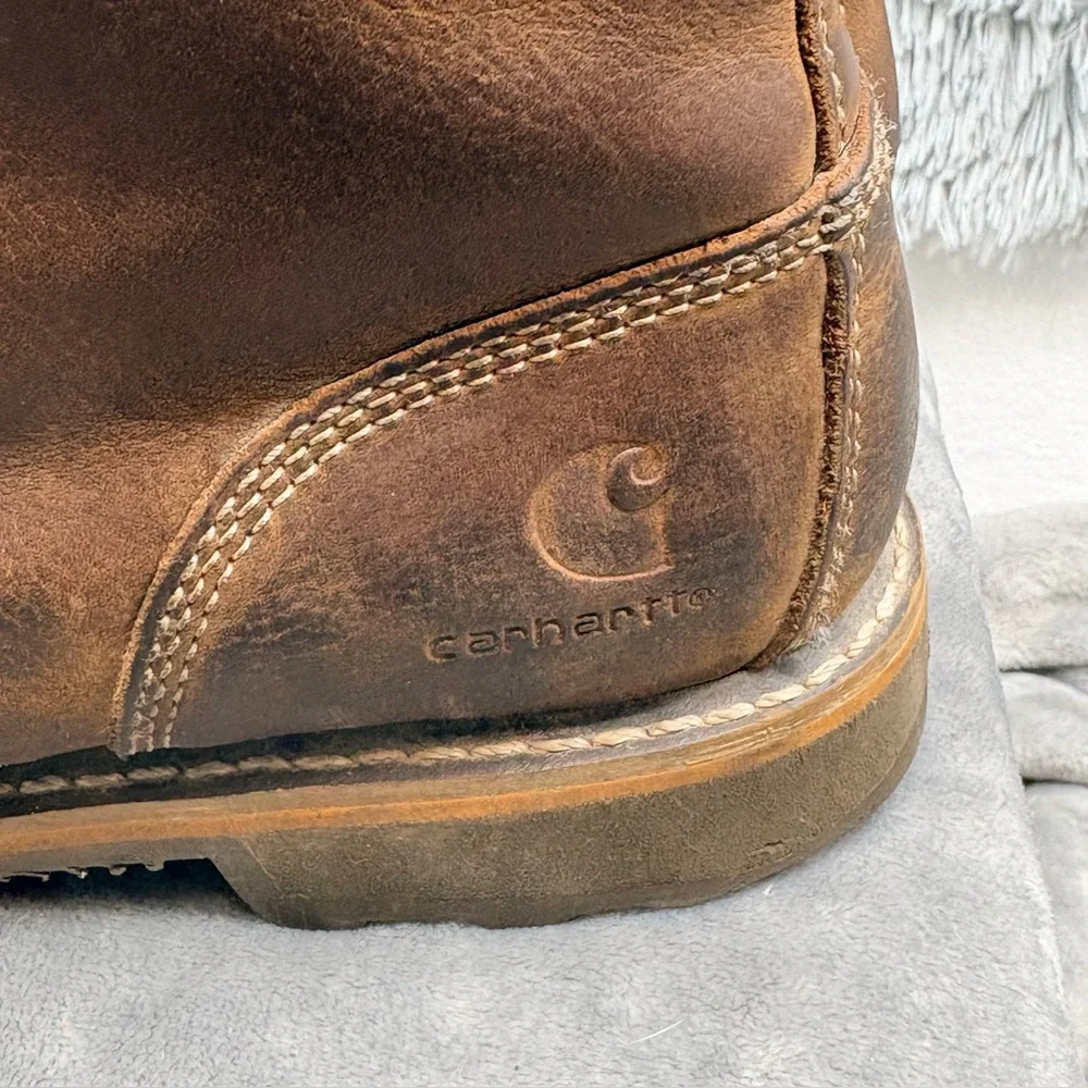 Carhartt Boots Mens 13 Traditional Welt Waterproof 6 inch Moc Toe Work CMW6197